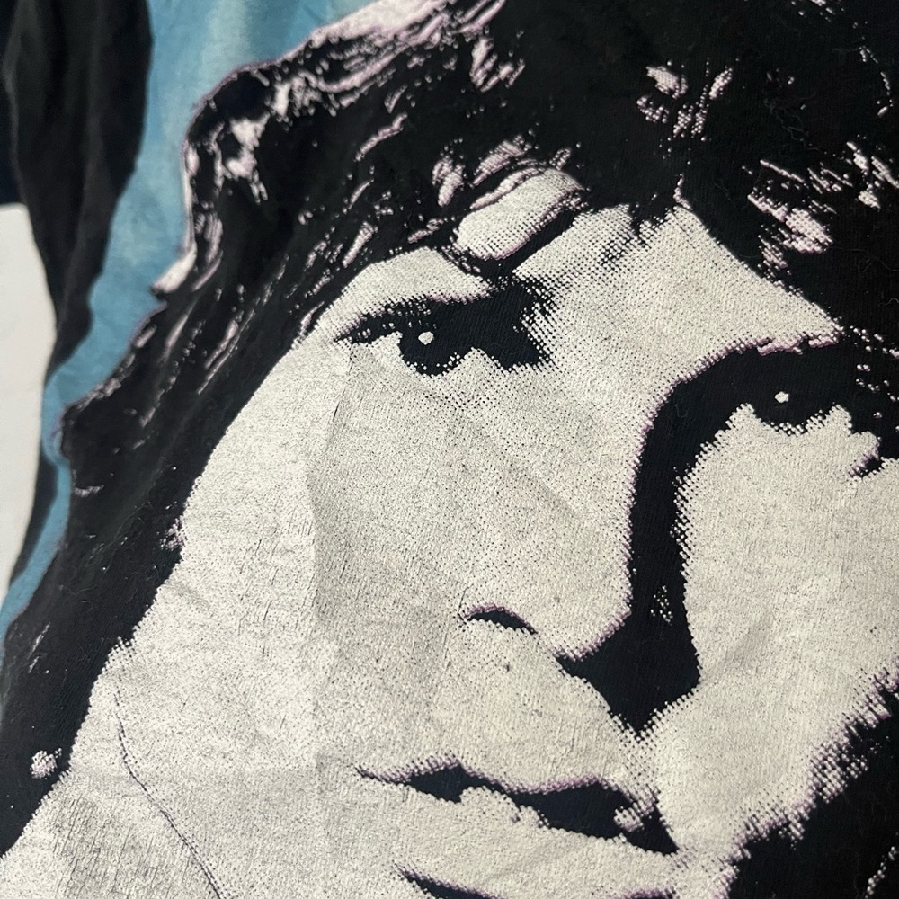 Vintage 90s Single Stitch Euro Boot The Doors Band Graphic T Shirt - Picture 6 of 9